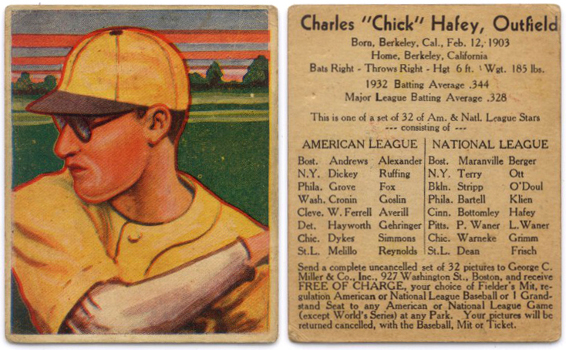 1929-30 R315 Chuck Klein