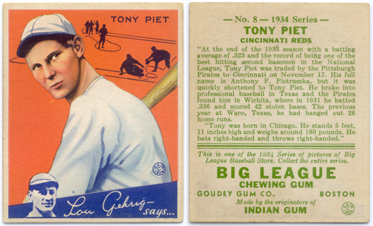 1934 Goudey Gallery