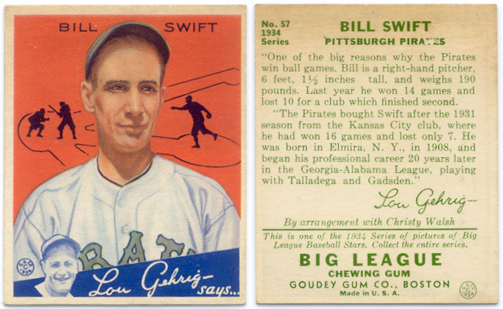 1934 Goudey Gallery